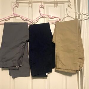 Amazon Essentials Boys Pants x3